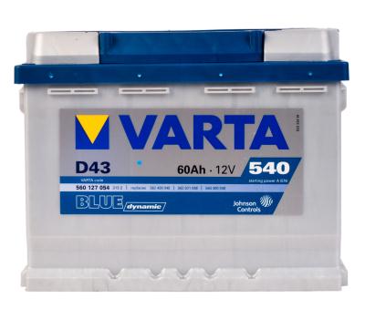 Купить Varta 560127054 Blue Dynamic D43 60/Ч 560127054