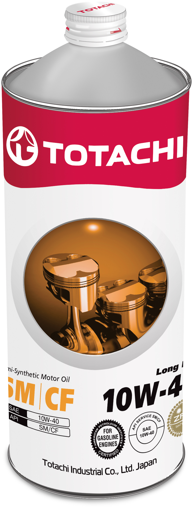 Купить Totachi 4562374690424 Long Life Semi-Synthetic SM/CF 10W-40, 1л