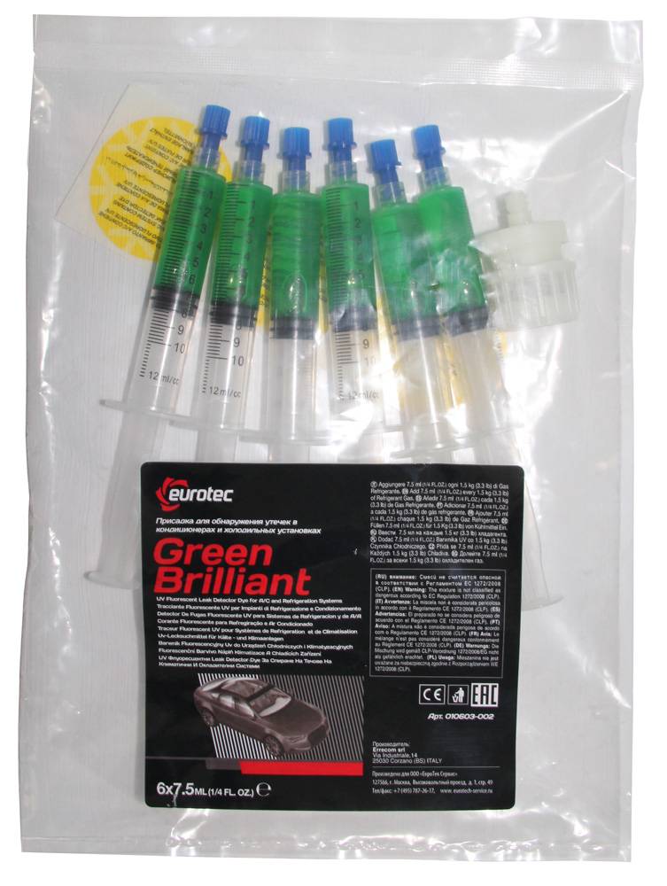 Купить Eurotec 010603002 Присадка для обнаружения утечек хладагента