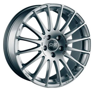 Купить Oz WHS057414 Superturismo GT 16/7 ET35 Race silver + black lettering