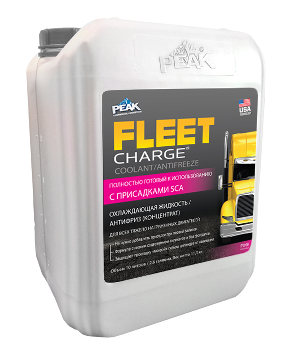 Купить Peak RFCE0B10L Антифриз Fleet Charge (концентрат)