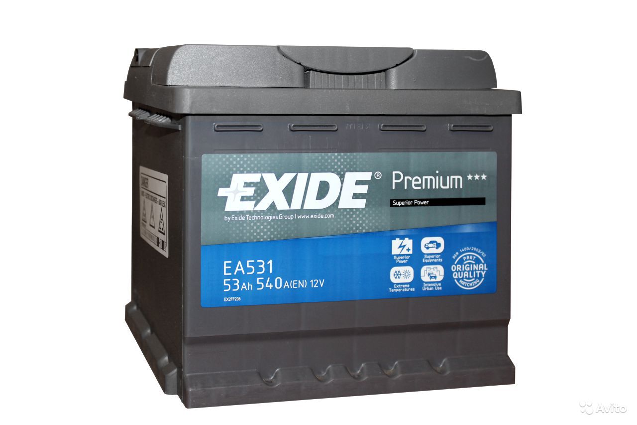 Купить Exide EA531 53/Ч Premium EA531