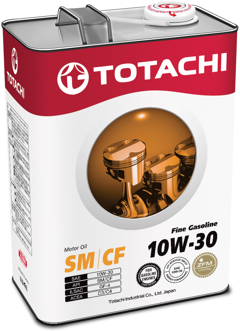 Купить Totachi 4562374690066 Fine Gasoline SM/CF 10W-30, 4л