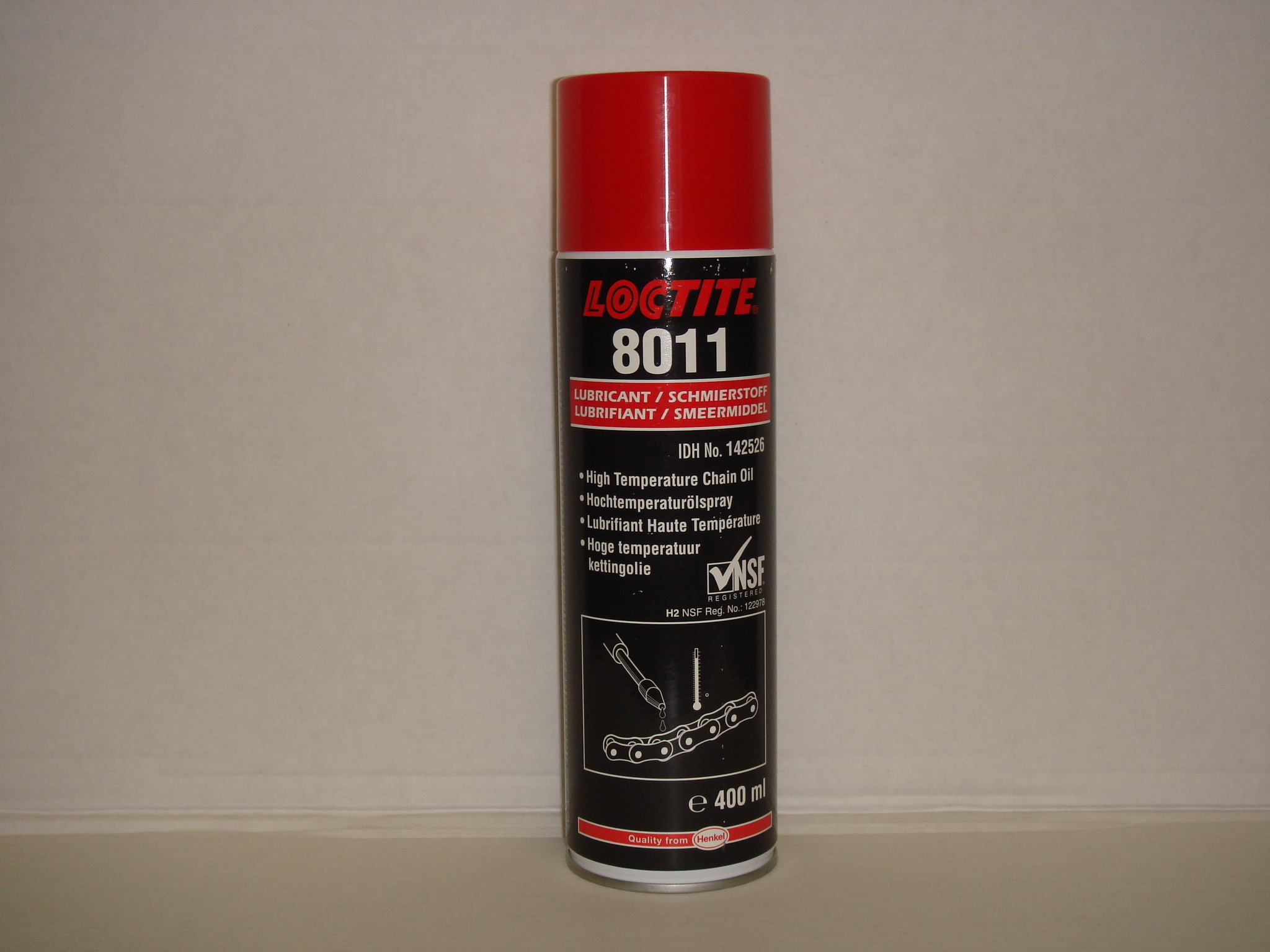 Купить Loctite 142526 Масло синтетич.высокотемпературное, пищевой допуск, спрей, 400 мл.