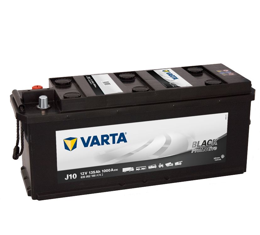 Купить Varta 635052100 Promotive Black J10 135/Ч 635052100