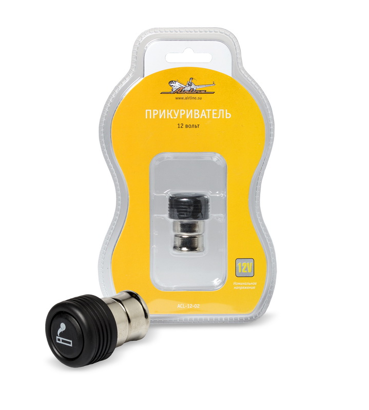 Купить Airline ACL1202 Прикуриватель для а/м 1118 Калина, 2110-12, 2113-15, 2123 Chevy Niva, 2170 Priora подвижная часть