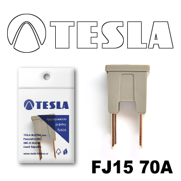Купить Tesla FJ1570A Предохранитель картриджного типа FJ15 70А