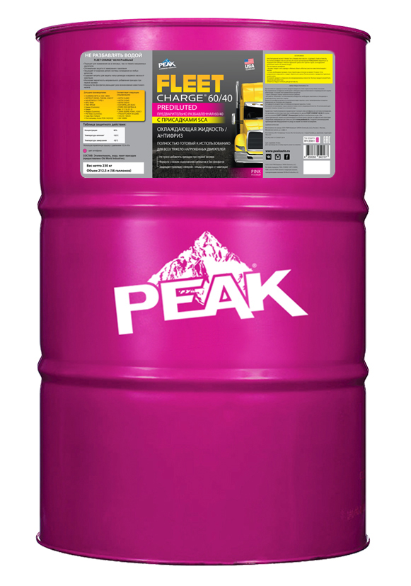 Купить Peak RFCEB61 Антифриз Fleet Charge 60/40 (готовый)