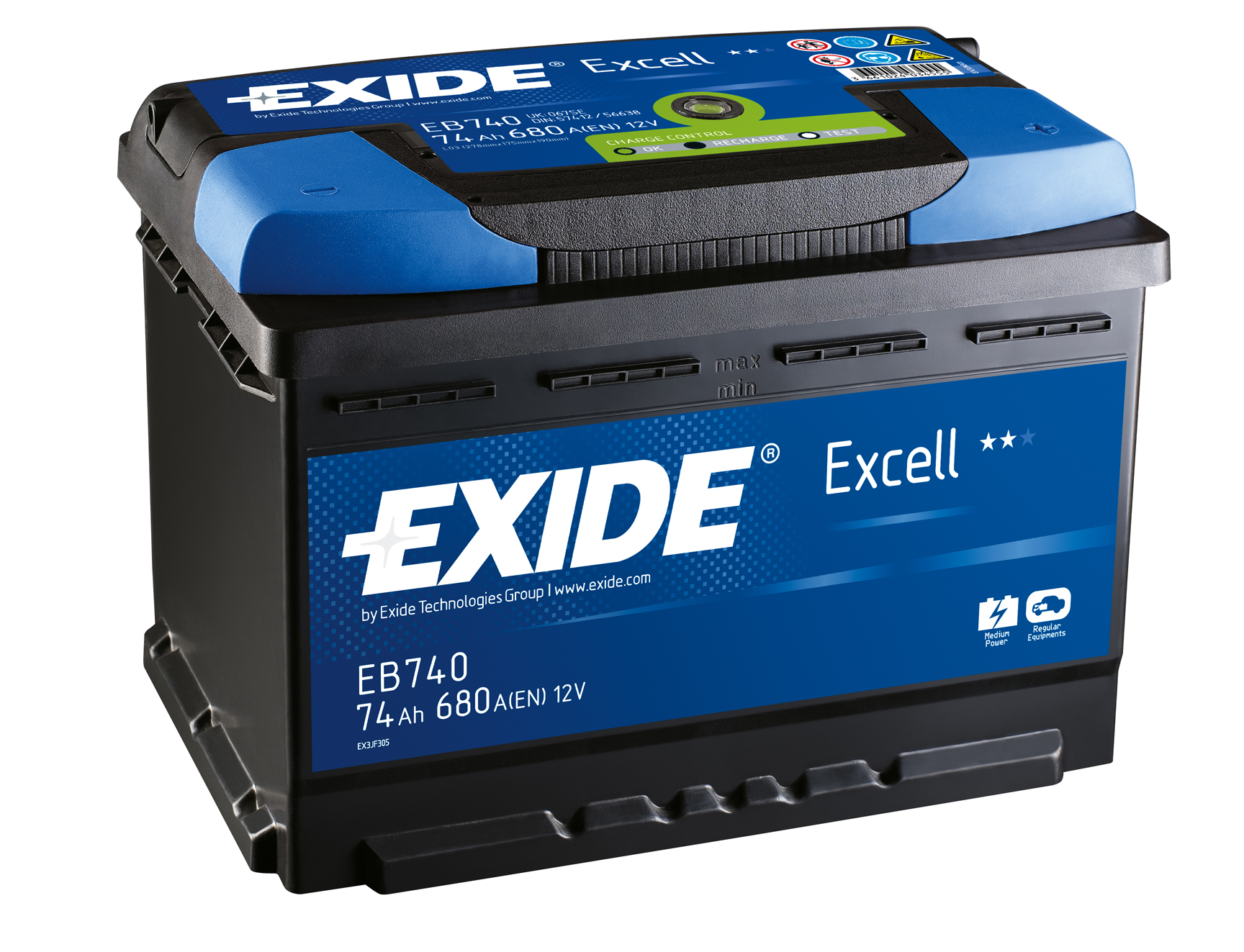 Купить Exide EB740 74/Ч Excell EB740