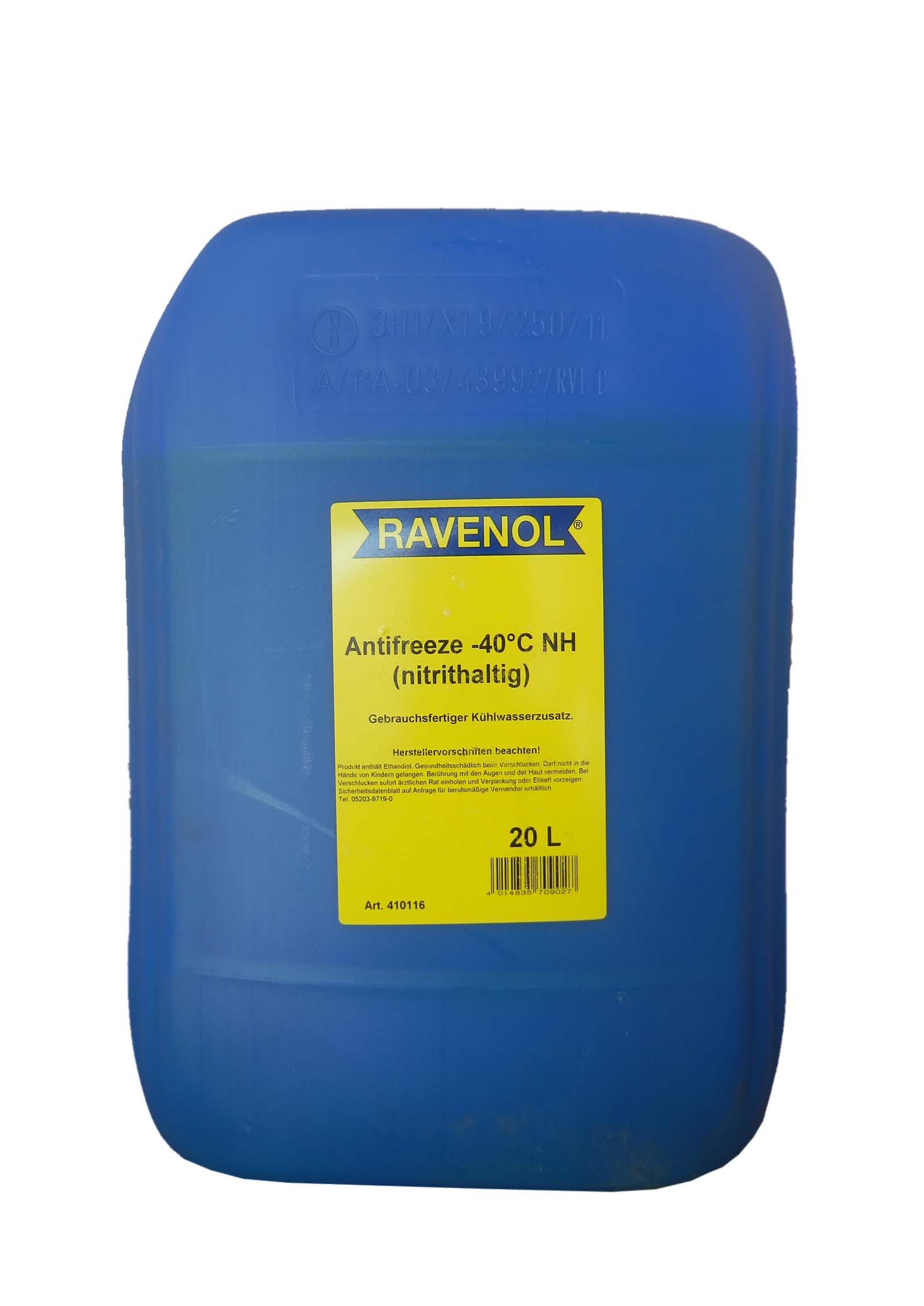 Купить Ravenol 4014835709027 Антифриз -40С NH (20 Л)