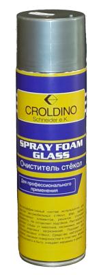 Купить Croldino 40026508 Очиститель стёкол Spray Foam Glass, 650мл