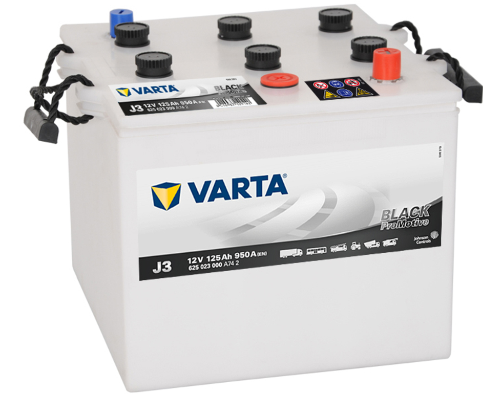 Купить Varta 625023000 Promotive Black J3 125/Ч 625023000