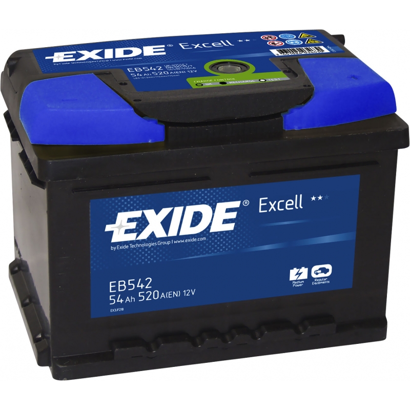 Купить Exide EB542 54/Ч Excell EB542