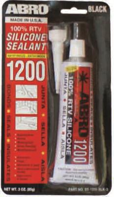 Купить Abro SS1200B85 герметик силиконовый (черный) ss1200 85 гр