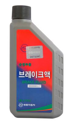 Купить Ssangyong 0000000117 Тормозная жидкость DOT 4, 0.5л