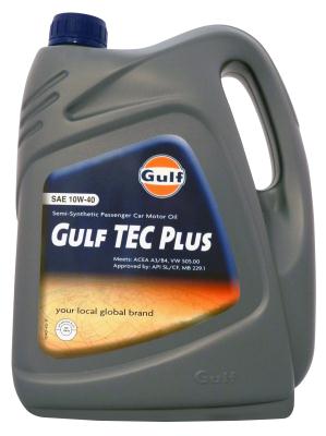 Купить Gulf 8717154951868 Tec Plus 10W-40
