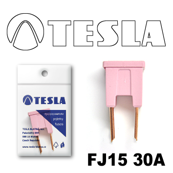Купить Tesla FJ1530A Предохранитель картриджного типа FJ15 30А