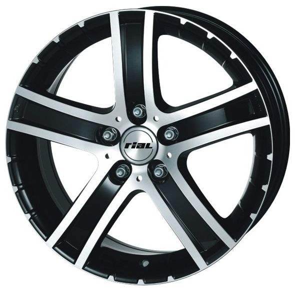 Купить Rial PO90052M331 RIAL PORTO 9.0X20 5/112 ET52 d66.6 /diamond-black front polished/ DB [PO90052M33-1]