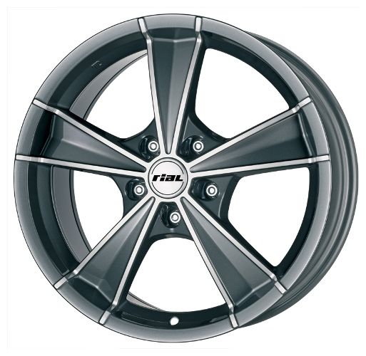 Купить Rial RO85840B829 RIAL ROMA 8.5X18 5/114.3 ET40 d70.1 /graphite front polished/ MP [RO85840B82-9]