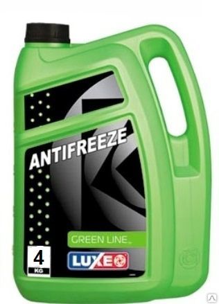 Купить Luxe 669 Антифриз концентрированный Concentrated Antifreeze Green Line G11 (4л)