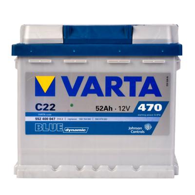 Купить Varta 552400047 Blue Dynamic C22 52/Ч 552400047