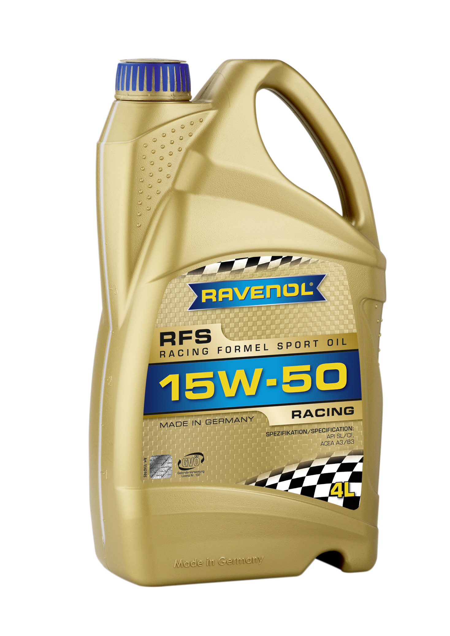 Купить Ravenol 4014835727090 Racing Formel Sport SAE15W-50 ( 4л) new