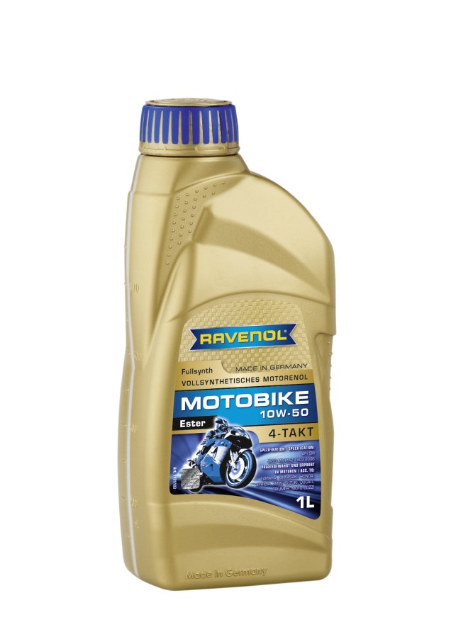 Купить Ravenol 4014835730816 Motobike 4-T Ester 10W-50 (1л) new
