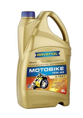 Купить Ravenol 4014835731394 Motobike 4-T Mineral 15W-40